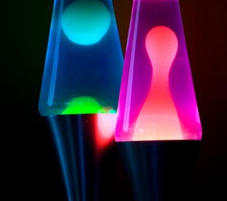 Lava Lamp colorida