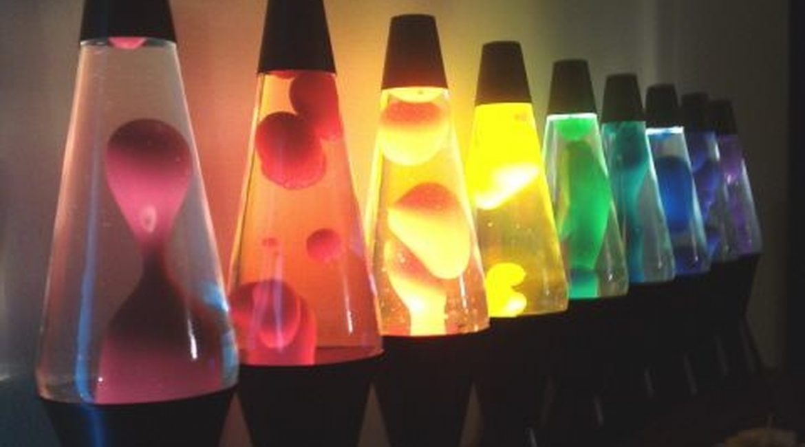 lâmpadas de lava coloridas para qualquer ambiente